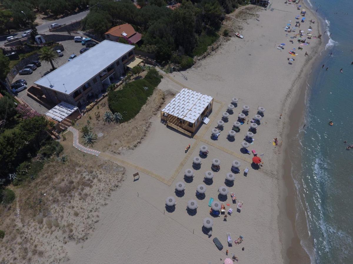 Residence Le Palme - Appartamenti Sul Mare - Spiaggia Tra Palinuro E Caprioli Pisciotta Eksteriør bilde