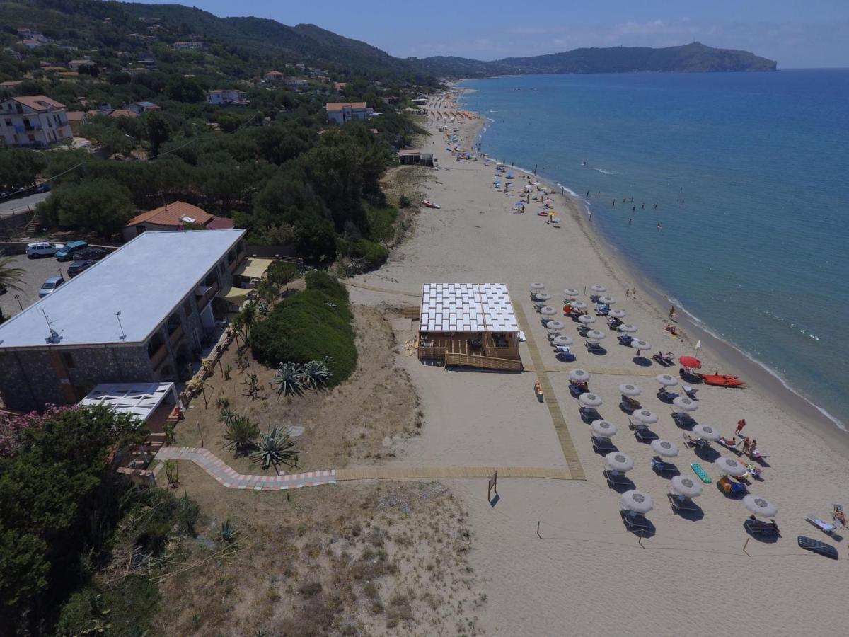 Residence Le Palme - Appartamenti Sul Mare - Spiaggia Tra Palinuro E Caprioli Pisciotta Eksteriør bilde