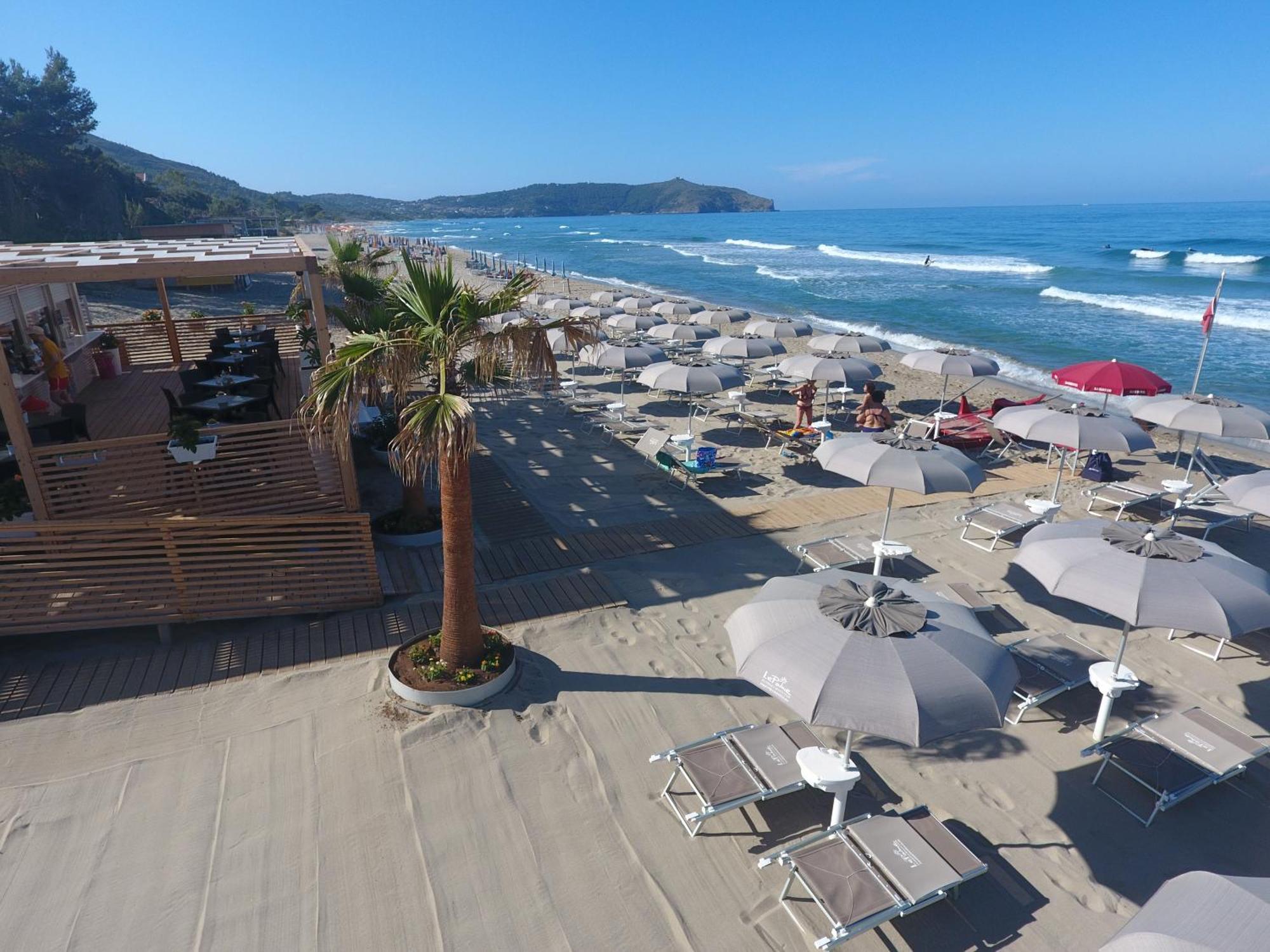 Residence Le Palme - Appartamenti Sul Mare - Spiaggia Tra Palinuro E Caprioli Pisciotta Eksteriør bilde