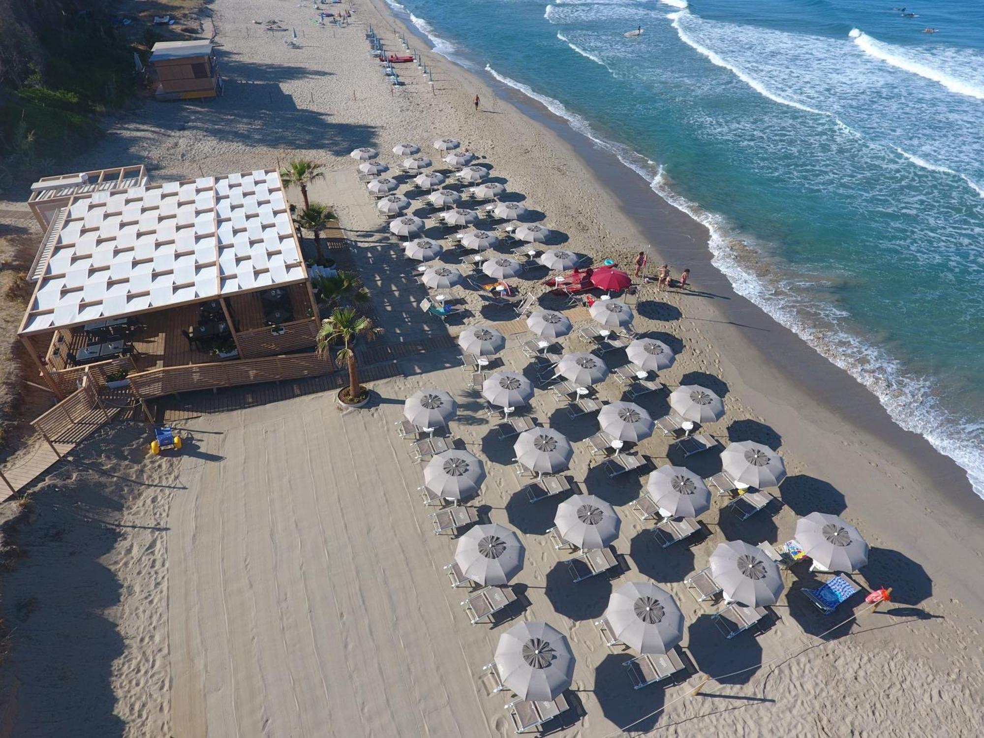 Residence Le Palme - Appartamenti Sul Mare - Spiaggia Tra Palinuro E Caprioli Pisciotta Eksteriør bilde