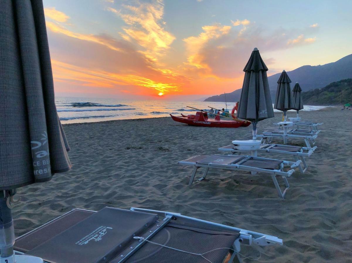 Residence Le Palme - Appartamenti Sul Mare - Spiaggia Tra Palinuro E Caprioli Pisciotta Eksteriør bilde